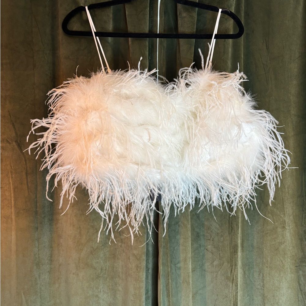 Banana Republic Real Ostrich Feather Tank - Picture 2 of 7
